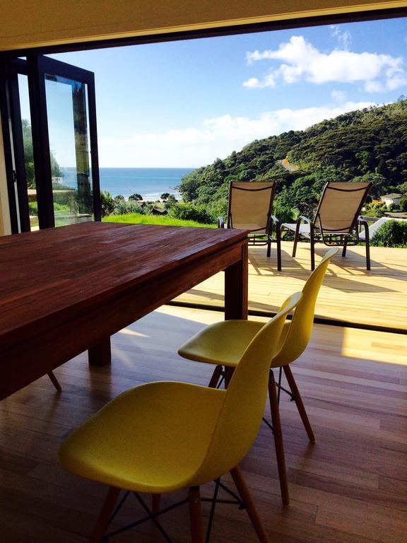 Villa Ocean Cliff Court Kuaotunu Esterno foto